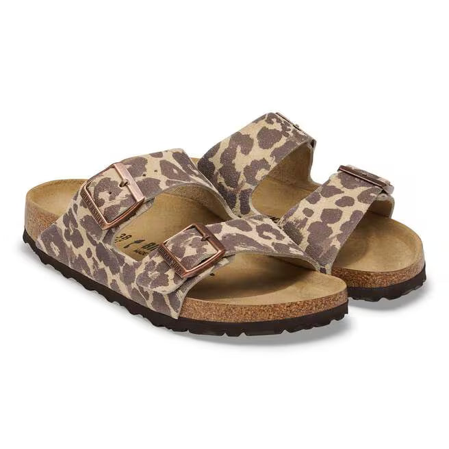 Birkenstock Arizona Print Suede Leather
