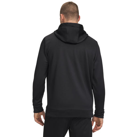 UA Armour Fleece FZ Hoodie Juoda