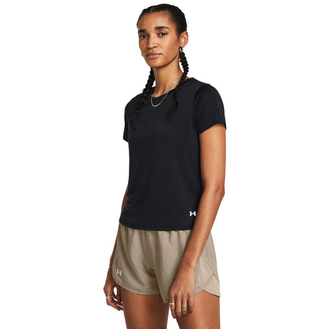 UA Launch Shortsleeve Black