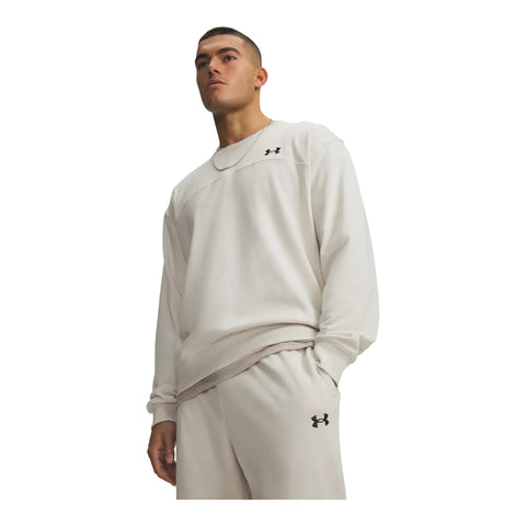 UA Rival LW Crew Summit White | Black