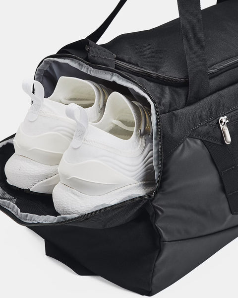 UA Undeniable 5.0 Duffle S Juoda | Metallic Silver