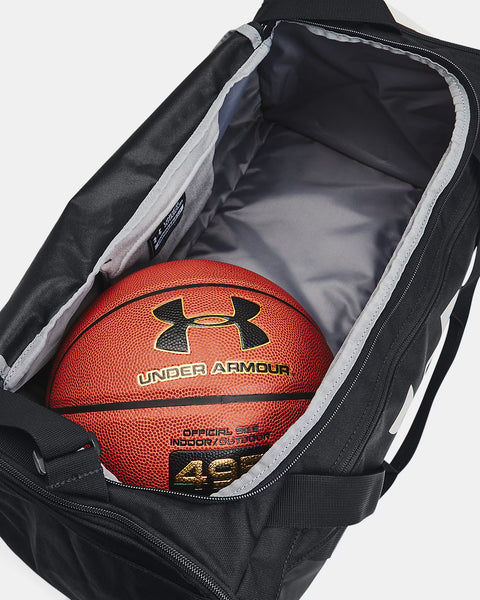 UA Undeniable 5.0 Duffle S Juoda | Metallic Silver