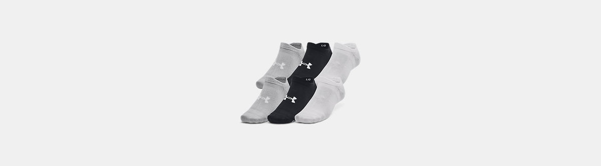 UA Essential No Show 6-pack