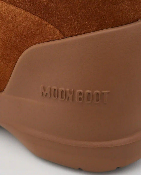 Luna Low Boot Suede Cognac