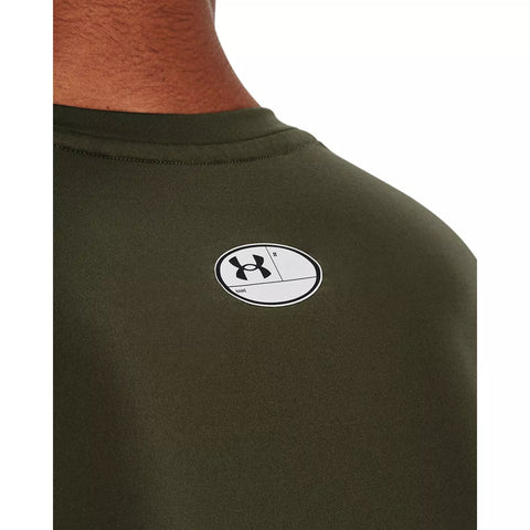 HeatGear Armour Compression Jūrinė OD žalia