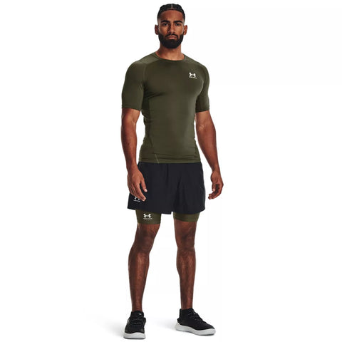 HeatGear Armour Compression Jūrinė OD žalia