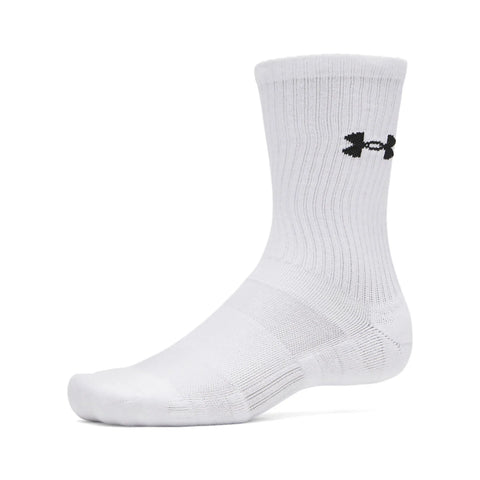 Performance Cotton 3P QTR Balta | Pilka