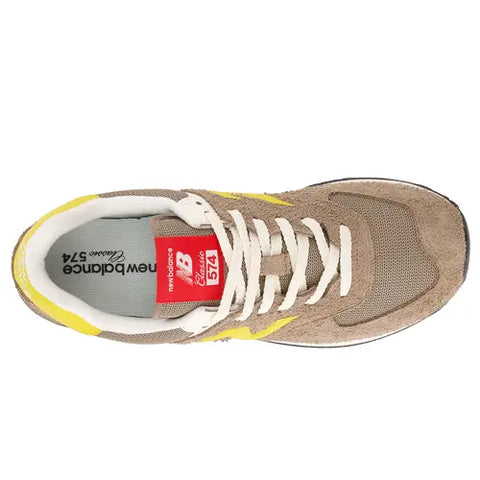 New Balance 574 smėlio / geltonos spalvos U574BYW
