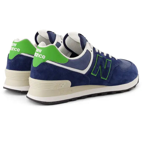 New Balance 574 Tamsiai mėlyna / žalia U574QBL