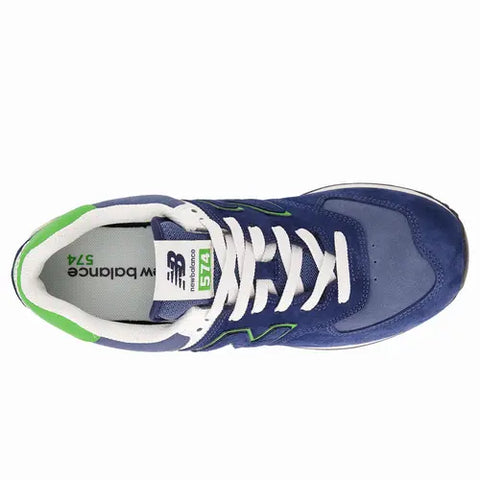 New Balance 574 Tamsiai mėlyna / žalia U574QBL