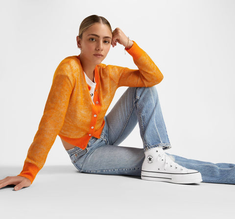 Chuck Taylor All Star Lift optiškai balta