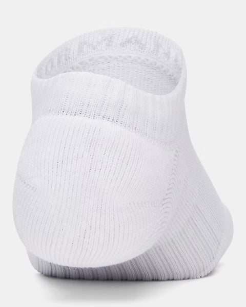 UA Performance Cotton 3 porų žemos baltos kojinės