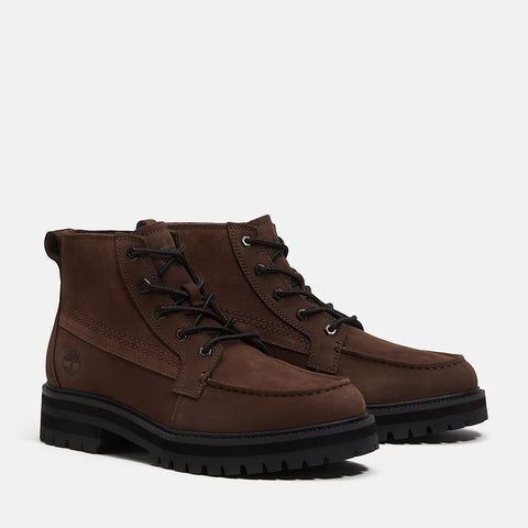Hayd Mid Lace Boot Dark Brown
