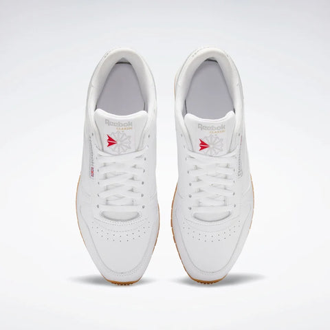Classic Leather White | Pure Grey