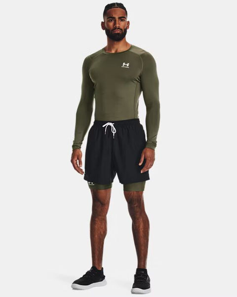 HeatGear Armour Compression ilgomis rankovėmis