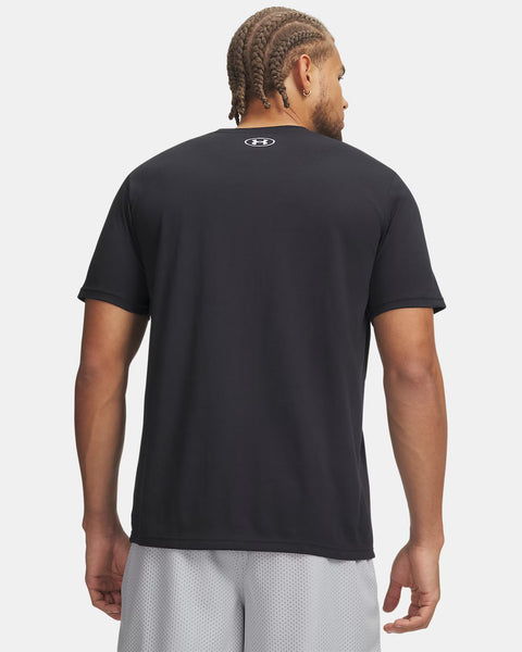 UA ABC Camo Boxed Logo SS Black