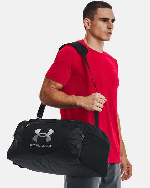 UA Undeniable 5.0 Duffle S Juoda | Metallic Silver
