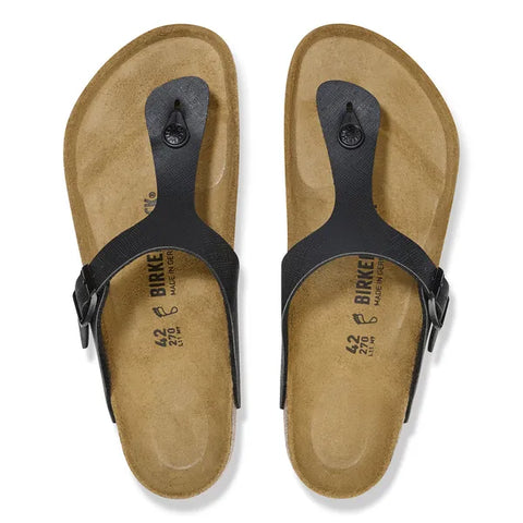 Gizeh Birko-Flor Saffiano BF juodos spalvos