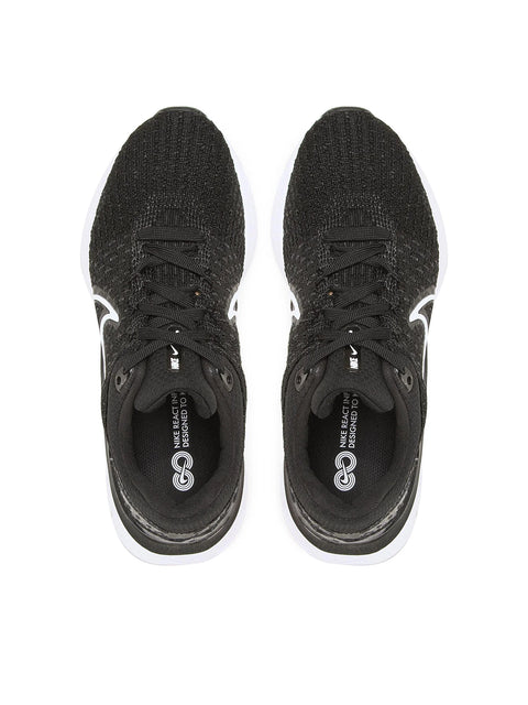 React Infinity Run Flyknit 3 Black | White