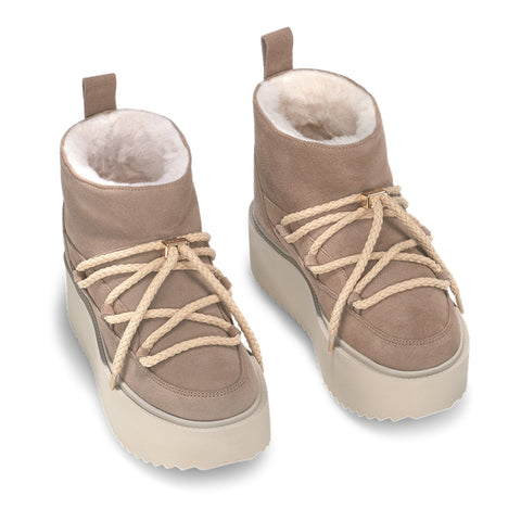 Classic Low Platform Beige