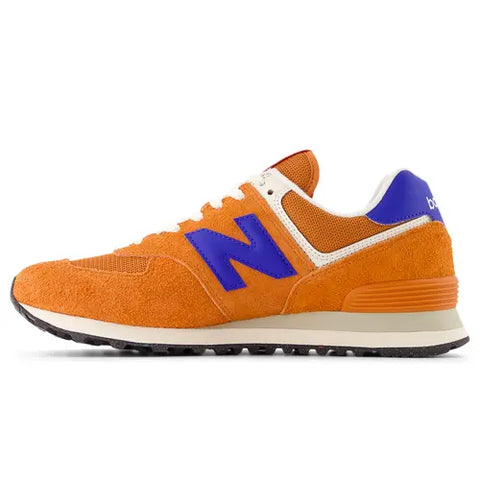 New Balance 574 oranžinės ir mėlynos spalvos U574BRD
