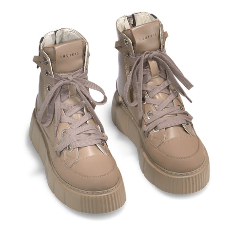 Leather Matilda Taupe