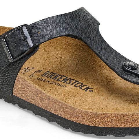 Gizeh Birko-Flor Saffiano BF juodos spalvos