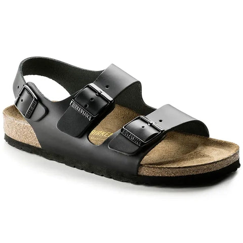 Milano Black Natural Leather