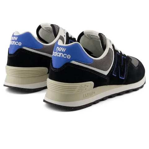 New Balance 574 Juoda / karališka mėlyna U574QRB