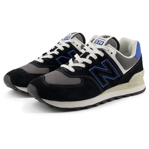 New Balance 574 Juoda / karališka mėlyna U574QRB