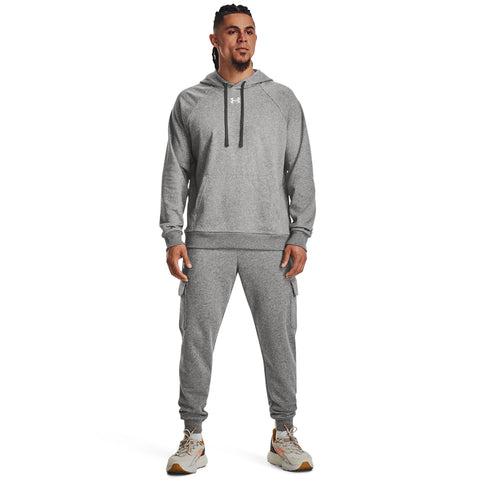 Rival Fleece Hoodie Pilka | Castlerock Light Heather