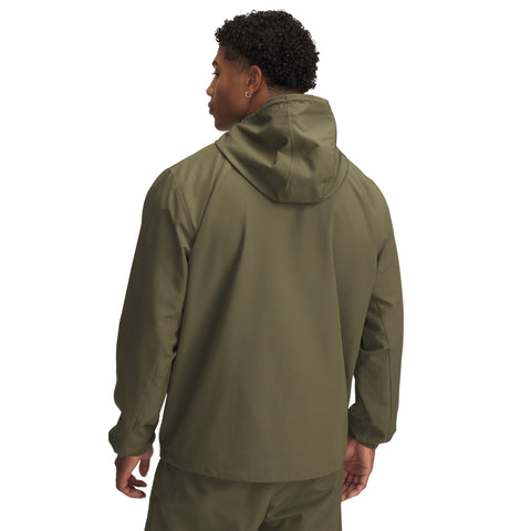 Rival Wvn Windbreaker tamsiai žalia | juoda