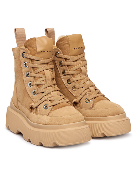 Matilda Shearling Beige | Sand